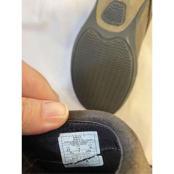 Merrell Drizzle Mocha Wrap Clog Leather Size 8.5 - Picture 8 of 9